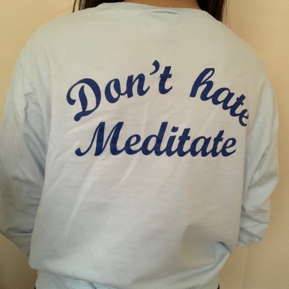 🦋2/$15🦋 Baby Blue Long Sleeve Tee - Picture 4 of 4